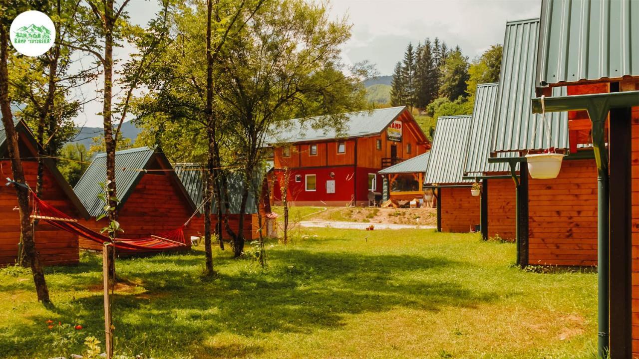 Camp Sutjeska Hotel Tjentiste Buitenkant foto
